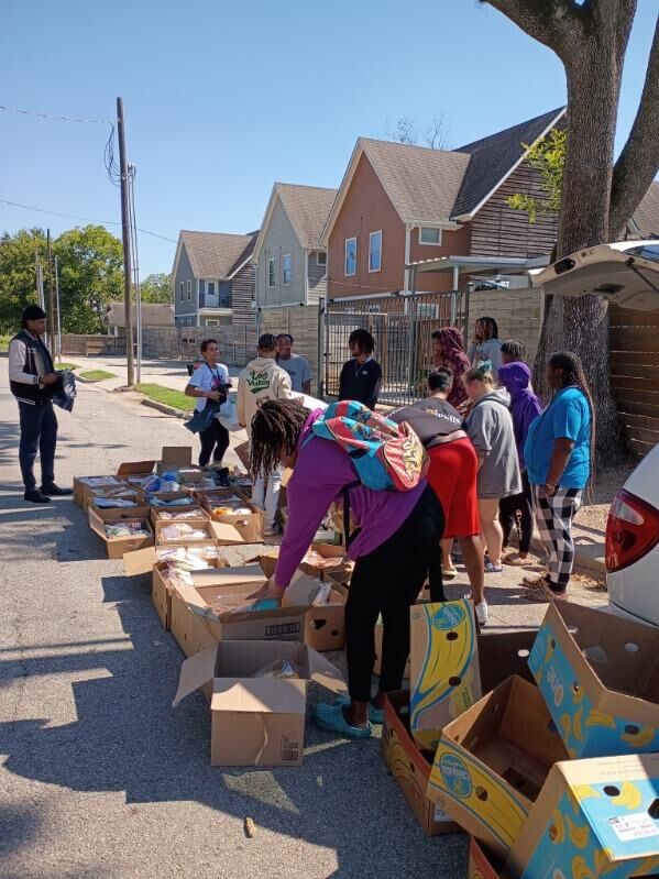 Outreach through Houston neighborhoods